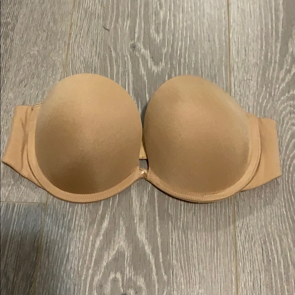 Strapless push up bra